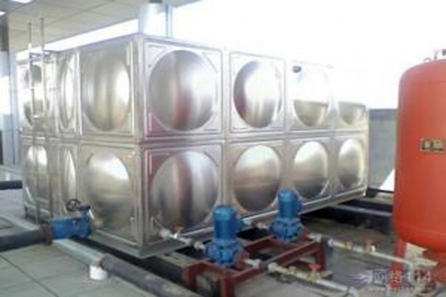 根据不锈钢保温水箱的规格来制作基础支架